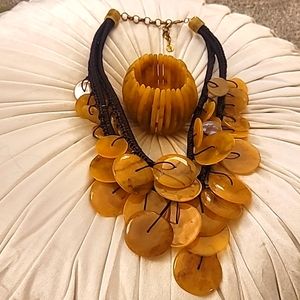 Sassy Jones Zanzibar Necklace and Bracelet